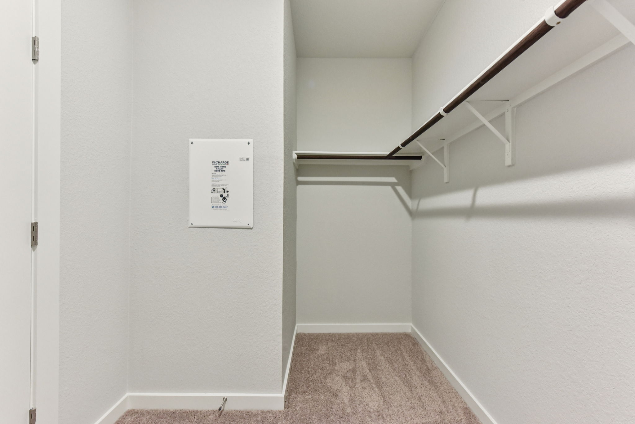 A staircase in a room.