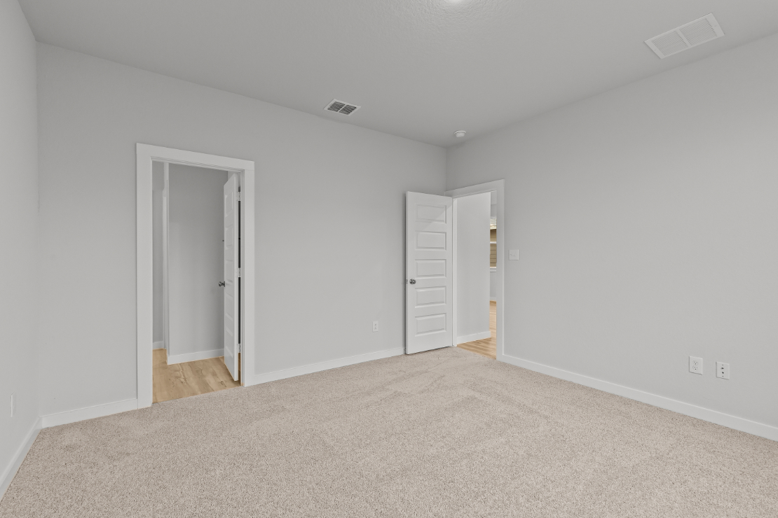 A room with white walls.